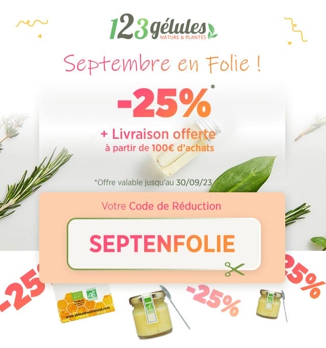 Produit naturel d'herboristerie