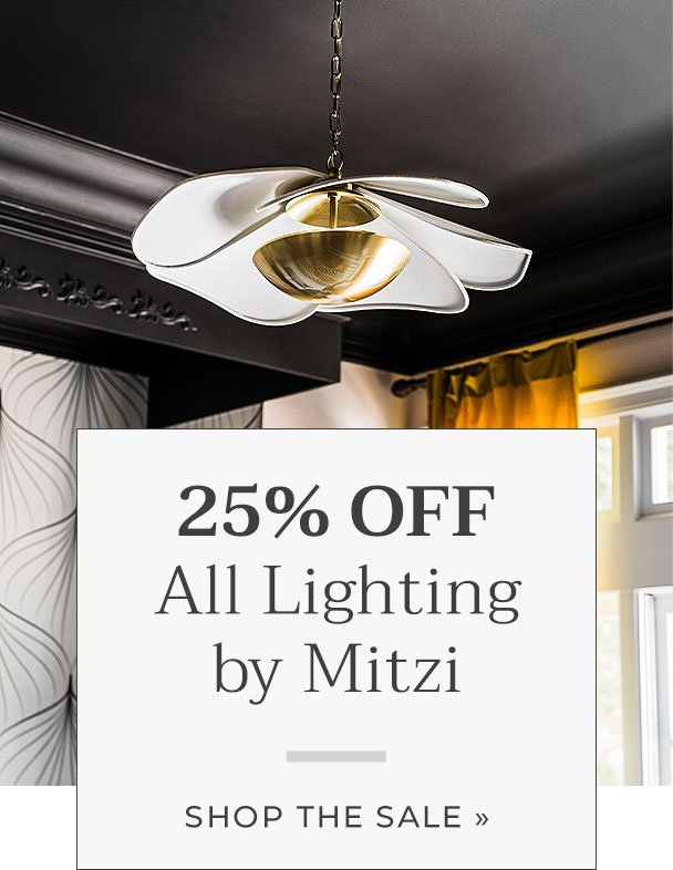 Save big on styles from Mitzi with code FESTIVE