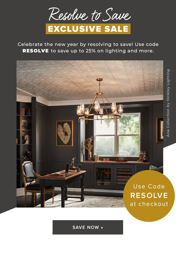 Save up to 25% off with code RESOLVE