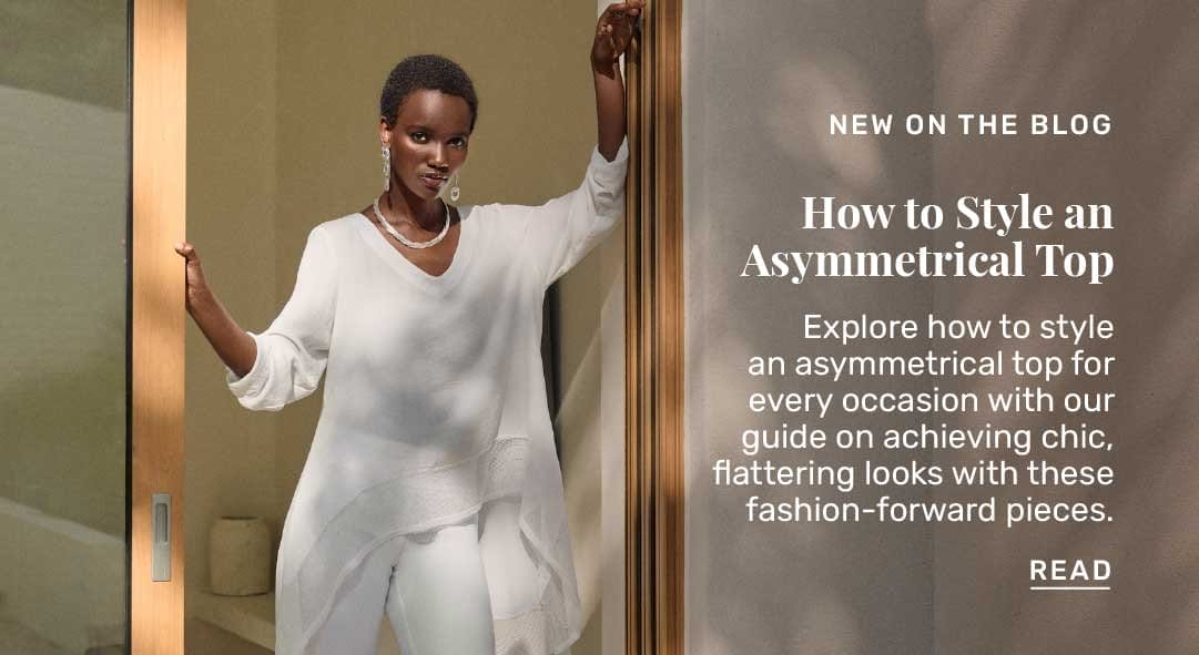 How to Style an Asymmetrical Top