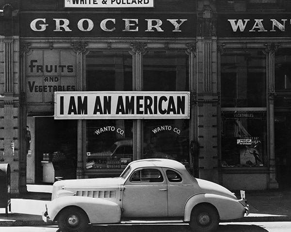 Image of I Am an American, Oakland, CA, March 1942