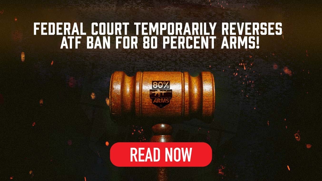 BAN REVERSED FOR 80% Arms