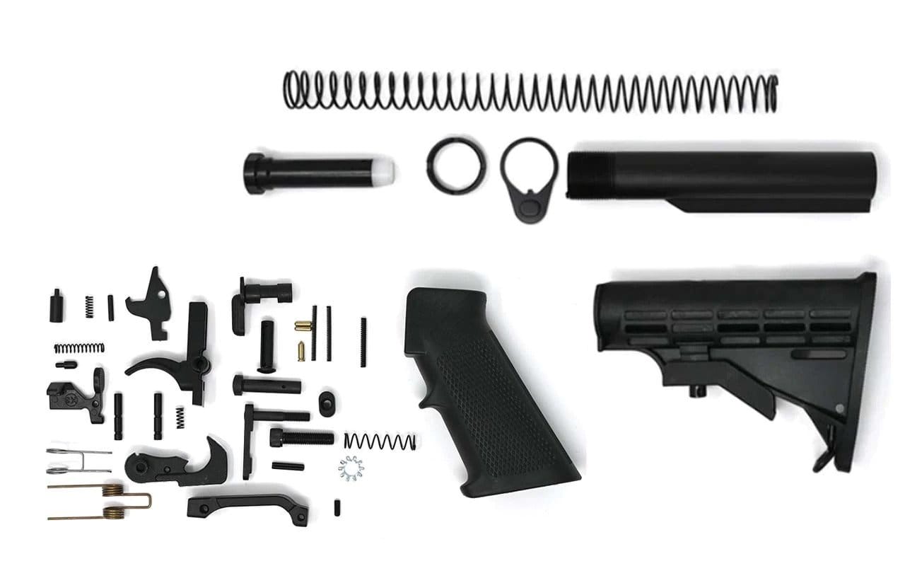 Image of Classic Lower Build Kit | Classic Lower Parts Kit | Butt Stock | Buffer Tube Assembly | AR-15