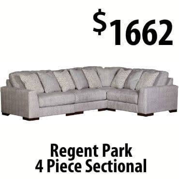 4 piece sectional at \\$16662