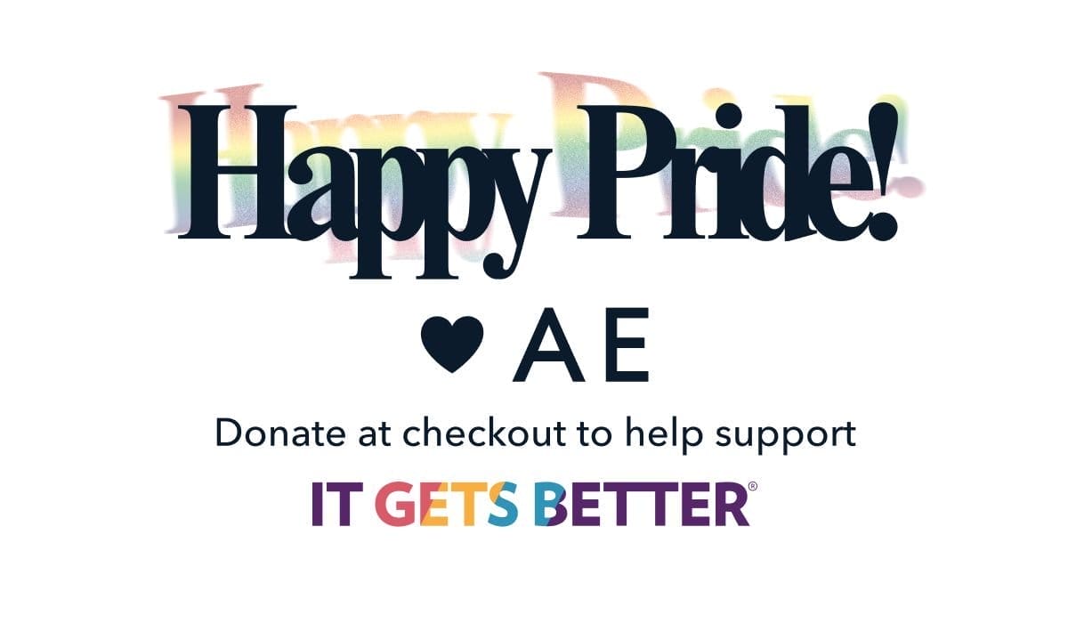 Happy Pride! <3 AE | Donate at checkout to help support It Gets Better