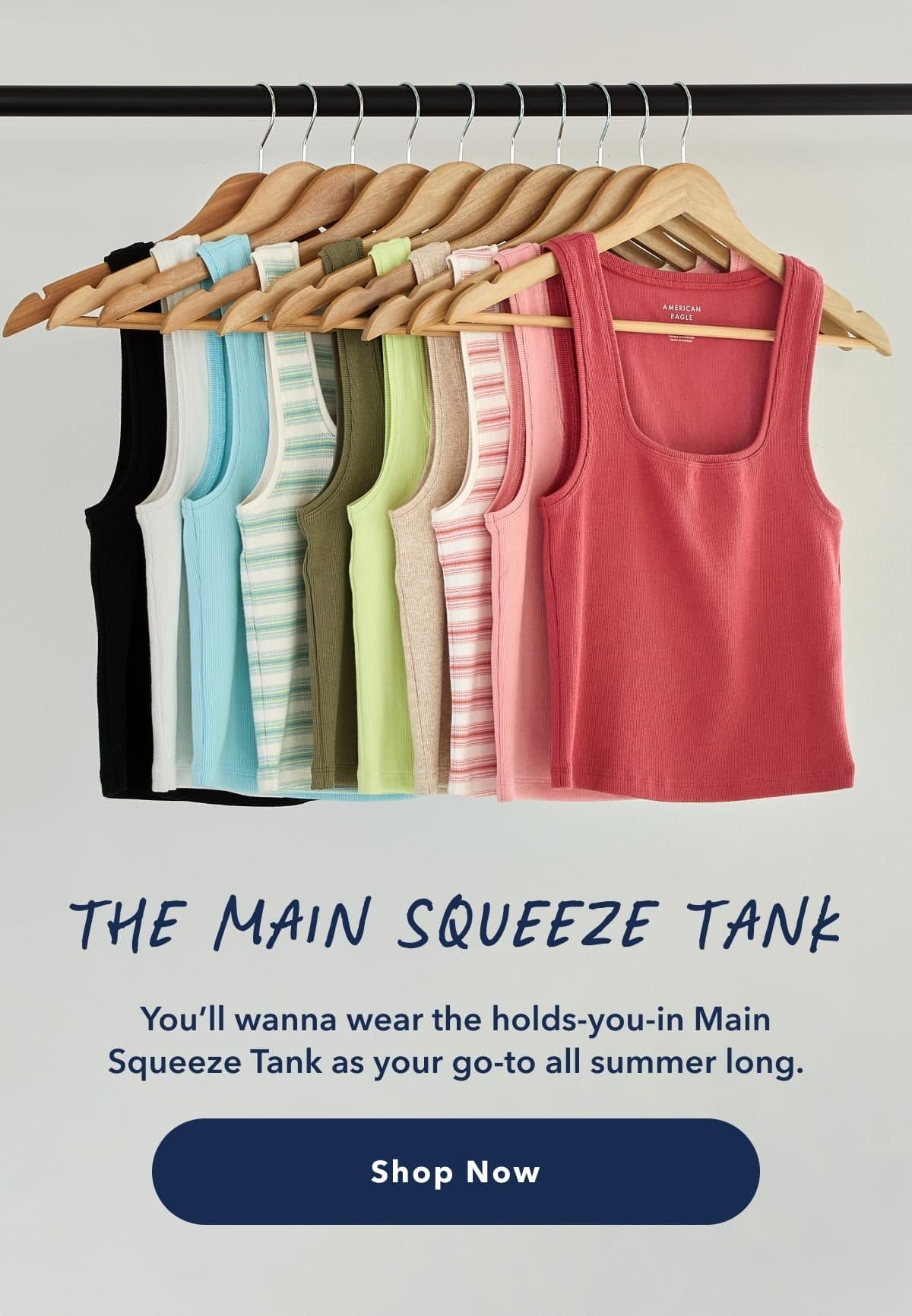 The Main Squeeze Tank | You’ll wanna wear the holds-you-in Main Squeeze Tank as your go-to all summer long. | Shop Now
