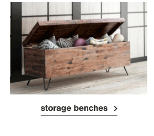 Storage Benches