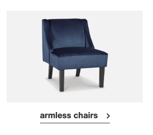 armless chairs