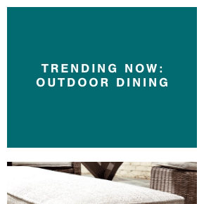 Trending now: outdoor dining