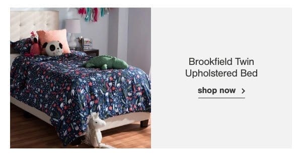 Brookfield Twin Upholstered Bed shop now