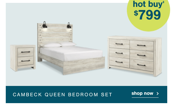 Hot buy \\$799 Cambeck Queen Bedroom Set shop now