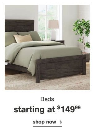 Beds starting at \\$149.99 shop now