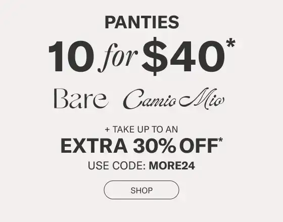10 for \\$40 Panties