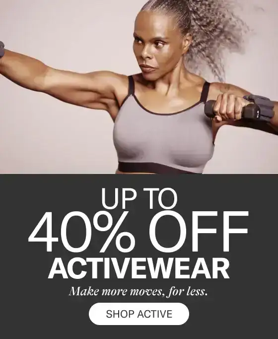 40% Off Activewear
