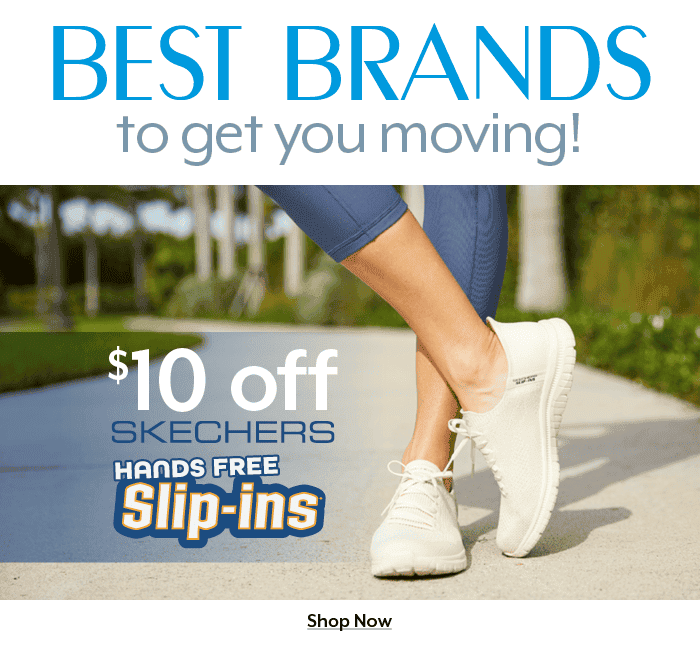 \\$10 Off Skechers Hands Free Slip-Ins