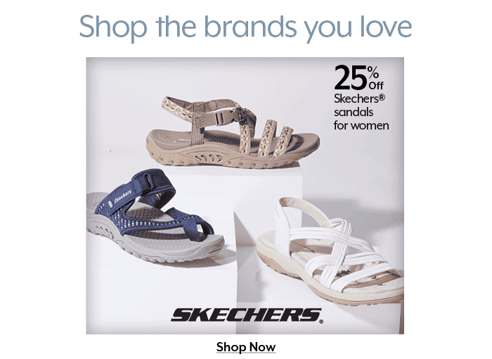 25% Off Skechers® sandals for women