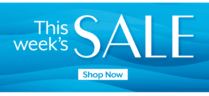 This week's sale - Shop now