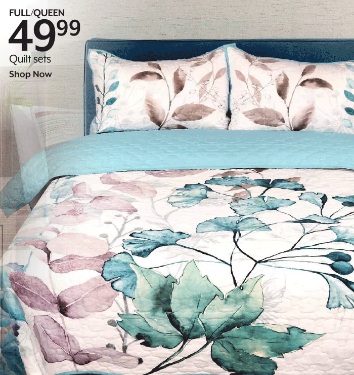 FULL/QUEEN 49.99 Quilt or sets