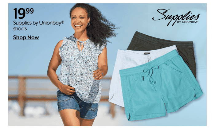 19.99 Supplies by Unionbay® shorts for women
