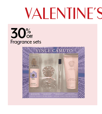 30% Off Fragrance sets