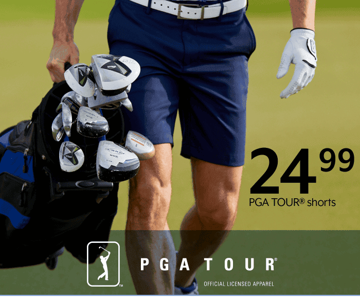 24.99 PGA TOUR shorts