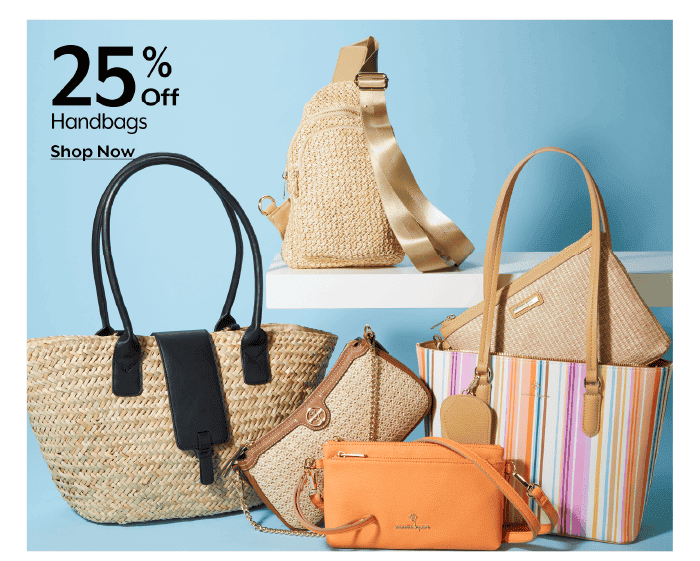 25% Off Handbags