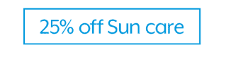 25% Off Sun Care