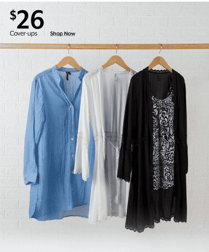 \\$26 Cover-ups
