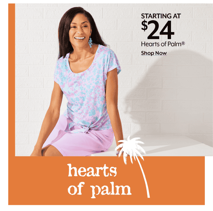 Starting at \\$24 Hearts of Palm