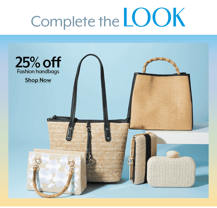 25% Off Fashion handbags