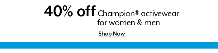 Price Break - 40% Off Champion for men and women