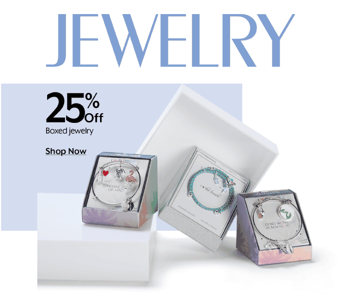 25% Off Boxed jewelry