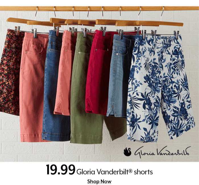 19.99 Gloria Vanderbilt shorts
