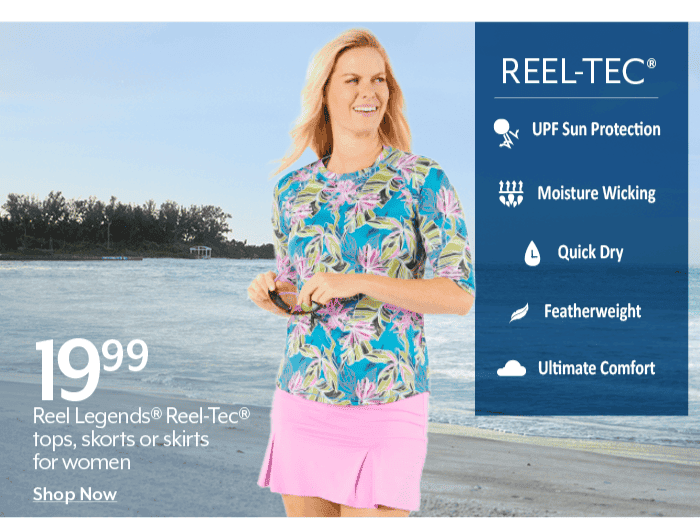 19.99 Reel Legends® Reel-Tec® for women