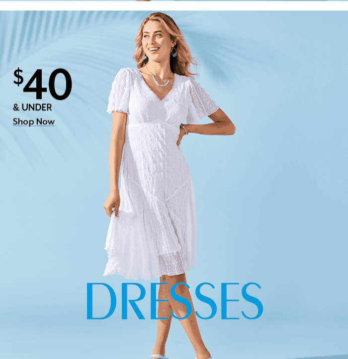 \\$40 & Under Dresses