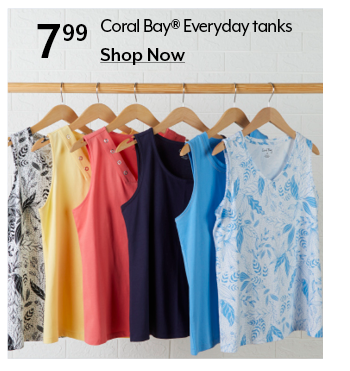 7.99 Coral Bay Everyday tanks