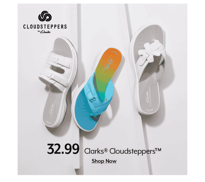 32.99 Clarks® Cloudsteppers™ for women