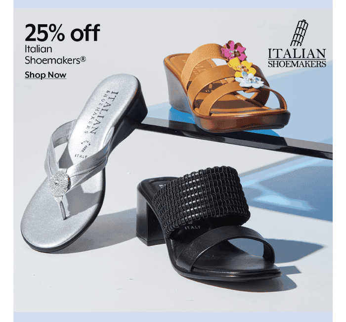25% Off Italian Shoemakers