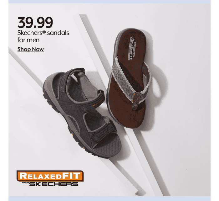 39.99 Skechers sandals for men