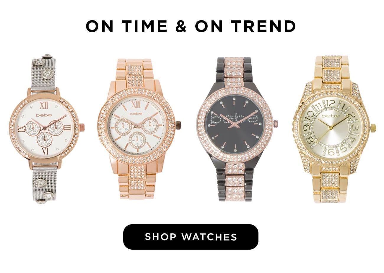 On Time & On Trend | Shop Watches