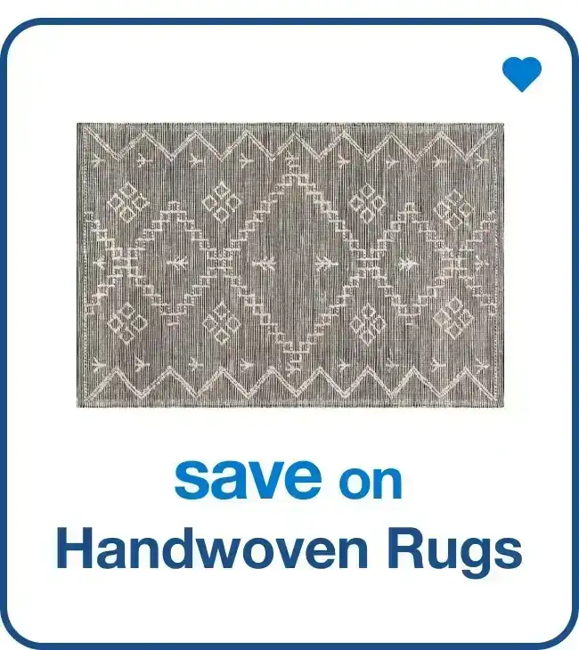 Save on Handwoven Rugs — Shop Now!