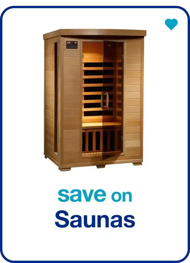 Save on Saunas — Shop Now!