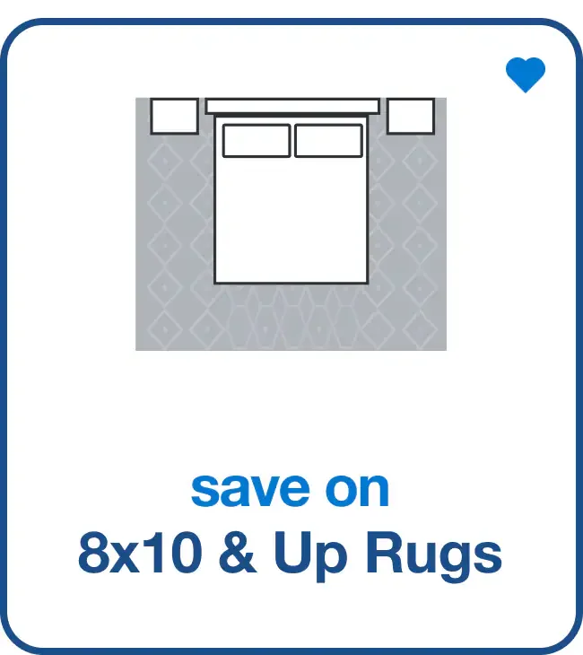 save on large rugs