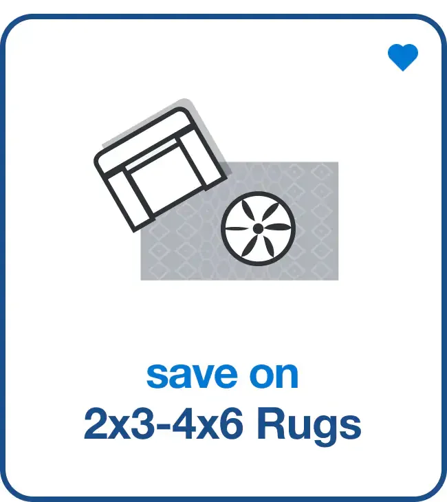 save on small rugs