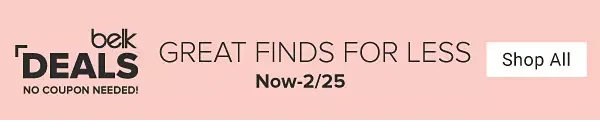 Great finds for less. Ends 2/25. Shop All.
