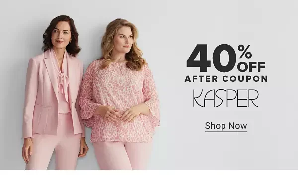 40% off Kasper after coupon. Shop now.