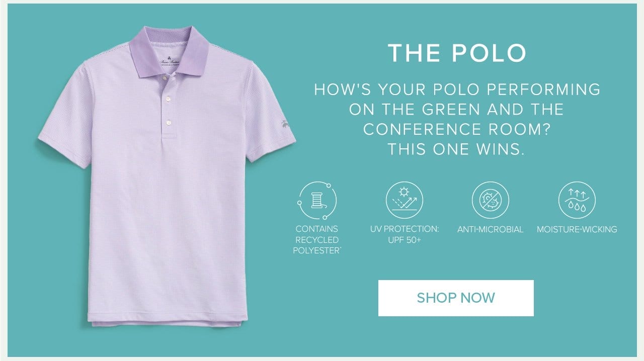 The Polo How's Your Polo Performing On The Green And The Conference Room? This One Wins. Shop Now