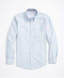 Stretch Non-Iron Oxford Button-Down Collar Sport Shirt