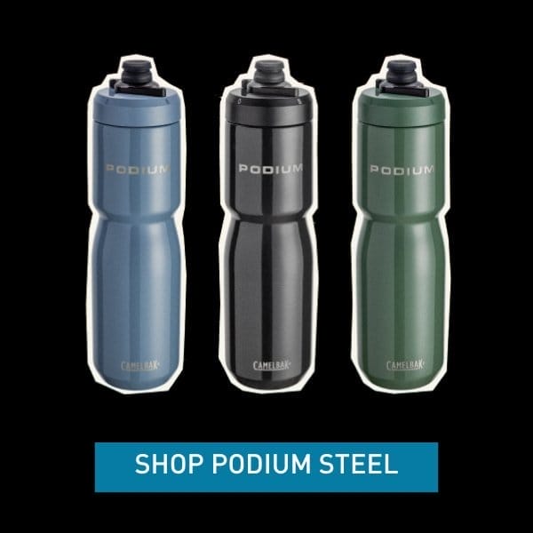 Podium® Steel 22oz Bike Bottle