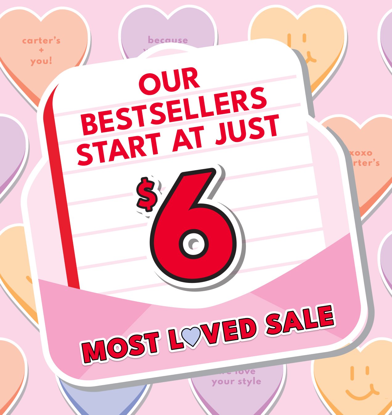 OUR BESTSELLERS START AT JUST \\$6 | MOST L❤︎VED SALE